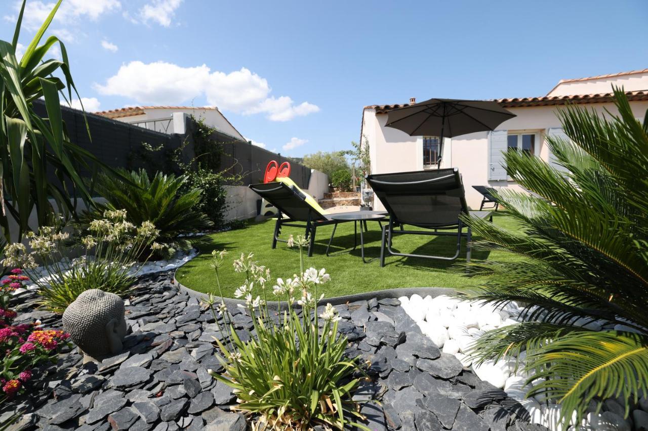 Superbe Villa Climatisee, Piscine, Jardin, Parking Le Plan-de-la-Tour Esterno foto