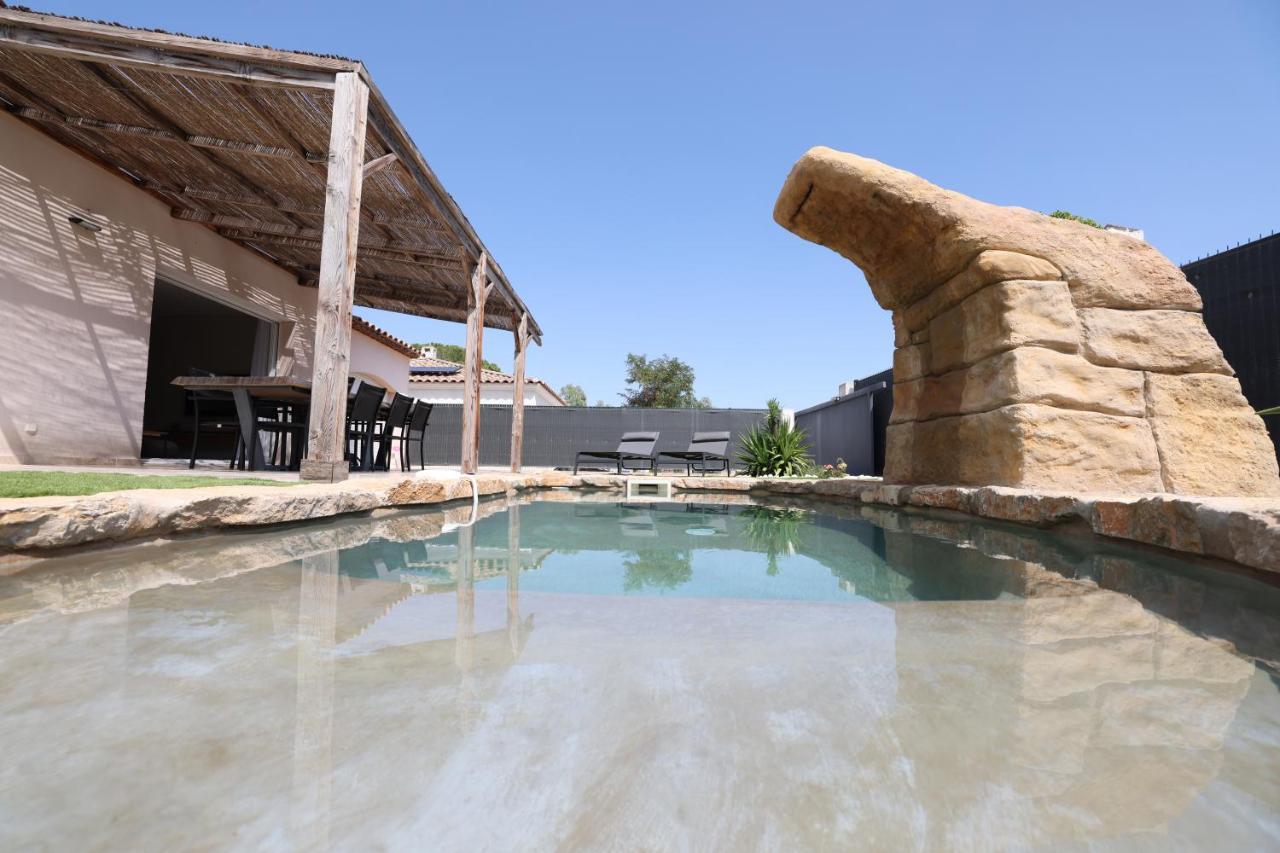 Superbe Villa Climatisee, Piscine, Jardin, Parking Le Plan-de-la-Tour Esterno foto